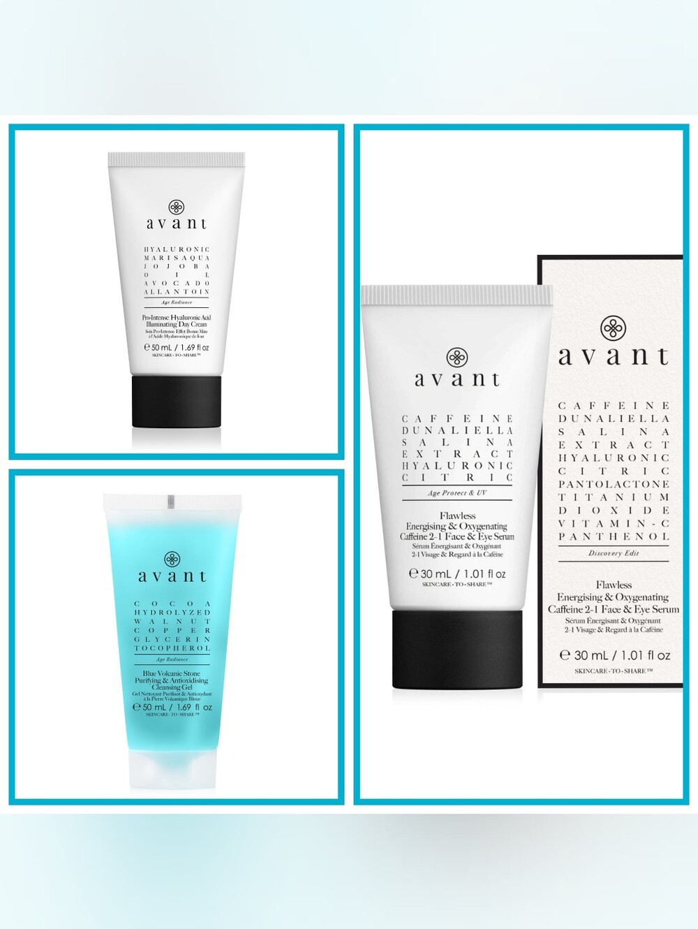 Avant 'Face The Day' 3 Pack